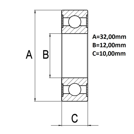 ΡΟΥΛΕΜΑΝ ΣΕΙΡΑΣ 6201 ΚΛΕΙΣΤΟ GAP