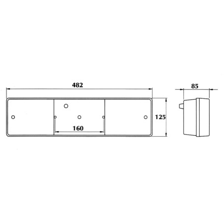 ΦΑΝΟΣ ΟΠΙΣΘΙΟΣ  ΦΟΡΤΗΓΟΥ VOLVO DASTERI R2012