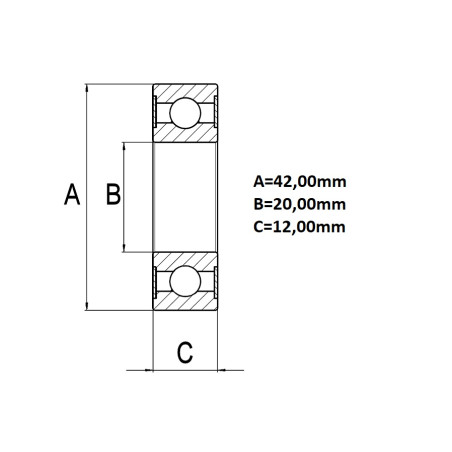 ΡΟΥΛΕΜΑΝ  ALTERNATOR ΣΕΙΡΑΣ 6004... NSK BY AS-PL