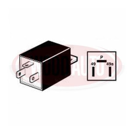 ΡΕΛΕ ΦΛΑΣ 3PIN ΓΙΑ ΛΑΜΠΑ LED WOODAUTO