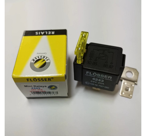 ΡΕΛΕ 24V ΜΕ ΑΣΦΑΛΕΙΑ 20A...