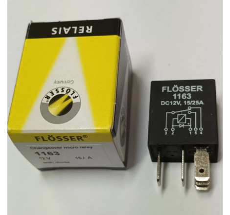 ΡΕΛΕ 12V 15/25A ΜΕ ΔΙΟΔΟ...