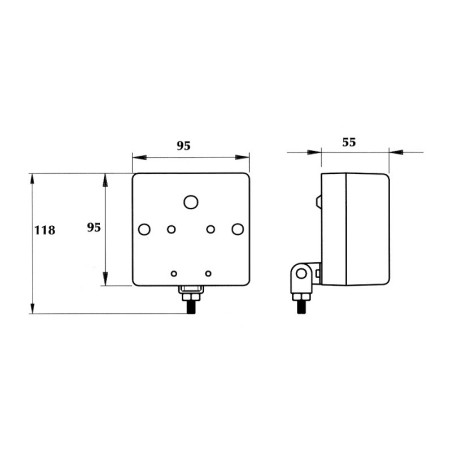 ΦΑΝΟΣ ΓΕΝΙΚΗΣ ΧΡΗΣΕΩΣ ΛΕΥΚΟΣ DASTERI  8080/95Β.07