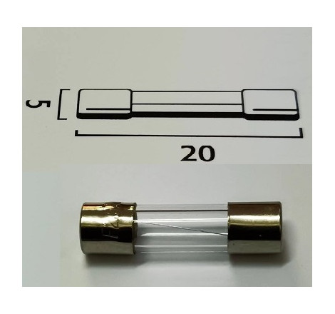 ΑΣΦΑΛEIA ΓΥΑΛΙΝΗ MINI 6,3A...