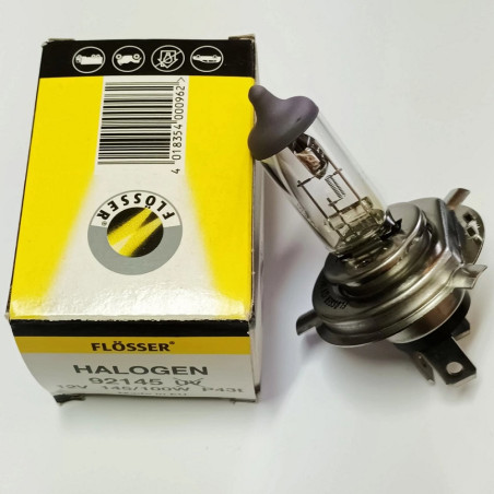 ΛΑΜΠΑ HALOGEN12V H4 P43t 145/100W FLOSSER