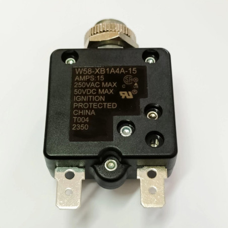 ΘΕΡΜΙΚΗ ΑΣΦΑΛΕΙΑ 15Α CIRCUIT BREAKER TYC ΒΥ ΤΕ