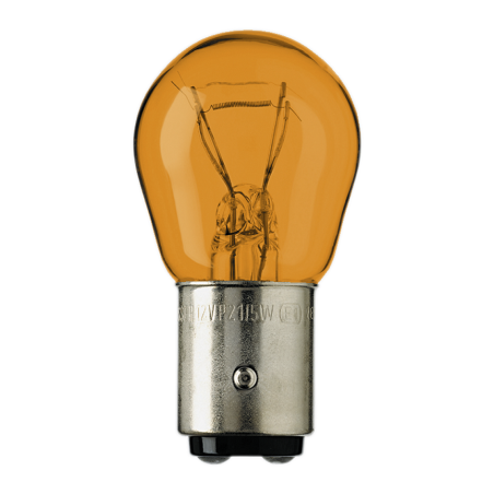 ΛΑΜΠΑ 12V  P21/5W ΠΟΡΤΟΚΑΛΙ BAΥ15d  FLOSSER GERMANY