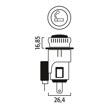 ΑΝΑΠΤΗΡΑΣ 24V ΜΕ ΦΩΣ LED BY FLOOSER
