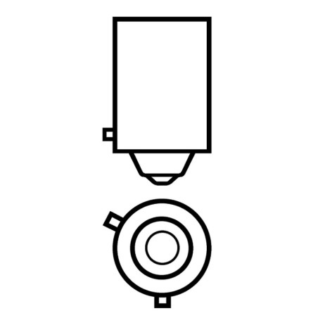 ΛΑΜΠΑ 24V  21W  MINI HALOGEN H21W BAY9s