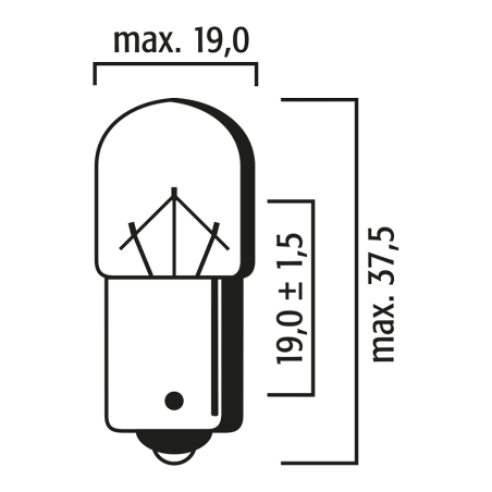 ΛΑΜΠΑ 6V 10W BA15s FLOSSER