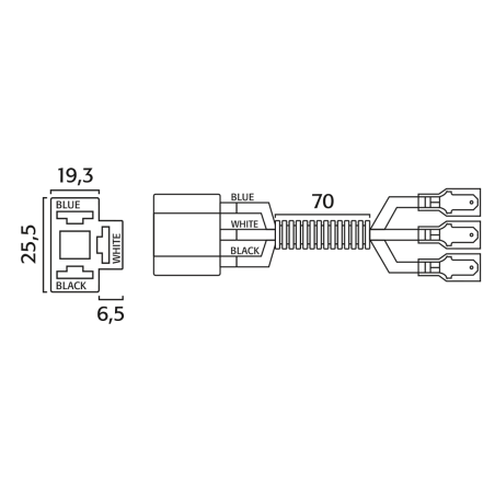 ΚΕΡΑΜΙΚΟ ΝΤΟΥΙ ΓΙΑ ΛΑΜΠΑ H4 P43 & P45 FLOSSER