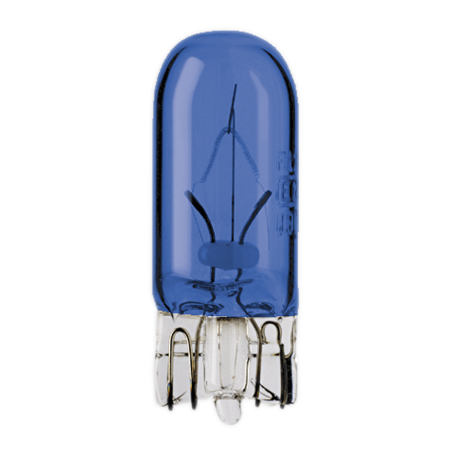 ΛΑΜΠΑ 24V 5W  T10 DARK BLUE FLOSSER 429235