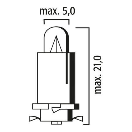 ΛΑΜΠΑ ΝΤΟΥΙ 24V 1,2W FLOSSER