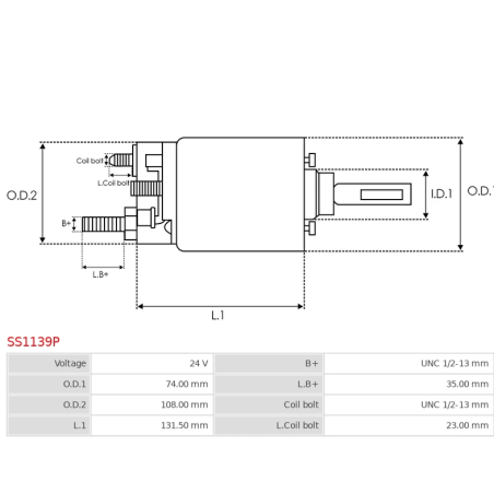 ΜΠΟΥΤΟΝ ΜΙΖΑΣ 24V 6ΠΟΛΙΚΗΣ 9KW ΖΜ2950 AS-PL PREMIUM LINE