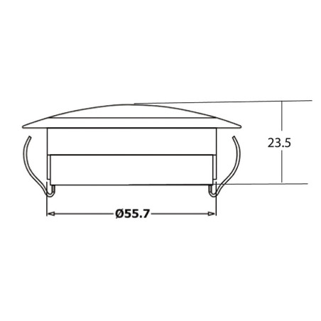 ΠΛΑΦΟΝΙΕΡΑ LED 24V ΠΟΡΤΟΚAΛΙ DASTERI