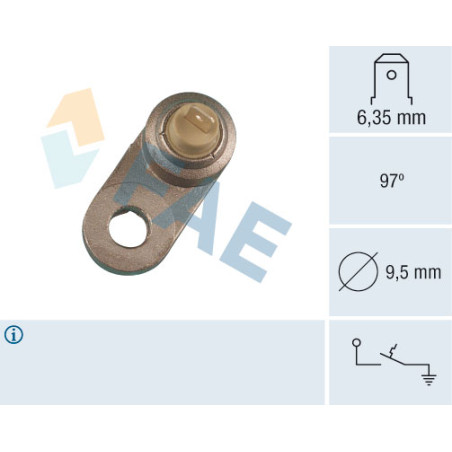 BΑΛΒΙΔΑ  ΘΕΡΜΟΚΡΑΣΙΑΣ ΕΠΑΦΗΣ ΓΙΑ ΛΑΜΠΑΚΙ η ΤΣΙΤΣΙΚΗ 97°C 35120 FAE