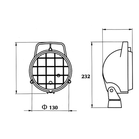 ΦΑΝΟΣ ΕΡΓΑΣΙΑΣ ΜΕ ΔΙΑΚΟΠΤΗ ΚΑΙ ΠΛΑΣΤΙΚΟ ΠΛΕΓΜΑ DASTERI