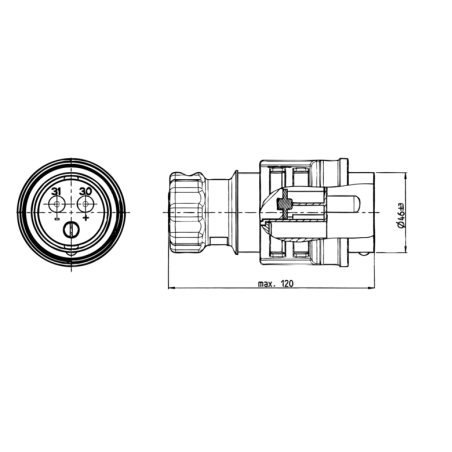 ΦΙΣΑ NATO ΜΕΤΑΛΛΙΚΗ  12-24V 168A  Erich Jaeger