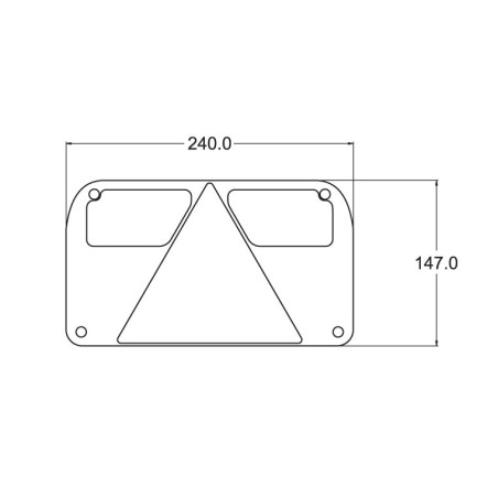 ΔΕΞΙ ΠΛΑΣΤΙΚΟ ΟΠΙΣΘΙΟΥ ΦΑΝΟΥ R-4200 ΤΡΕΙΛΕΡ DASTERI