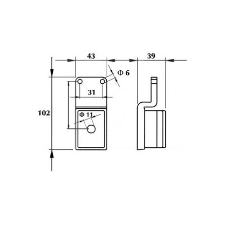 ΦΑΝΟΣ ΟΓΚΟΥ ΚΡΕΜΑΣΤΟΣ DASTERI  512-1-067