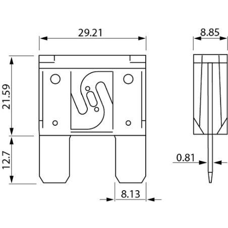 ΑΣΦΑΛΕΙΑ Smart Glow Maxi Fuses 20A FLOSSER
