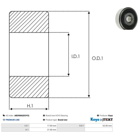 ΡΟΥΛΕΜΑΝ ALTERNATOR 0124655024 KOYO BY AS-PL