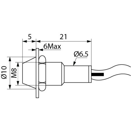 ΕΝΔΕΙΚΤΙΚΟ  LED  12V ΠΟΡΤΟΚΑΛΙ BY CARGO