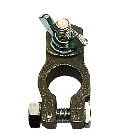 ΑΚΡΟΔΕΚΤΗΣ ΠΟΛΟΥ ΜΠΑΤΑΡΙΑΣ  ΘΕΤΙΚΟΣ ( + ) ΑΣΦΑΛΕΙΑΣ