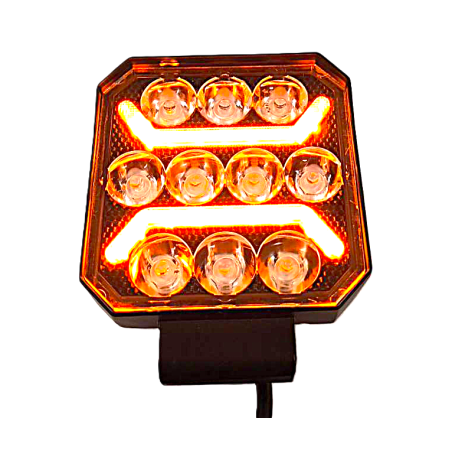 ΠΡΟΒΟΛΕΑΣ LED ME ΠΟΡΤΟΚΑΛΙ ΠΟΡΕΙΑΣ 1000LUMENS 10-30V LUMINEX