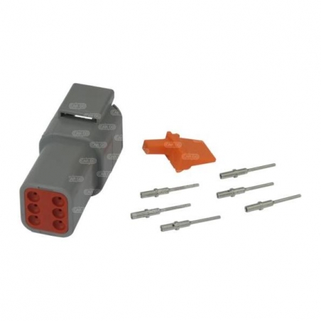 ΚΙΤ ΠΡΙΖΑΣ Deutsch 6ΠΟΛΙΚΚΗΣ.DTM04-6P Connector 0,2-0,5mm² USA