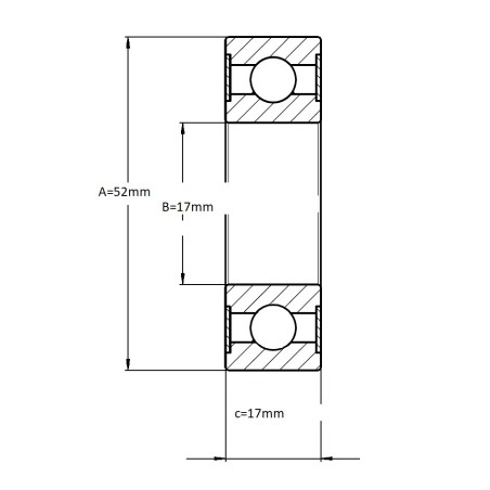 ΡΟΥΛΕΜΑΝ B17-99-2RS ATEGO MERCEDES BY CARGO