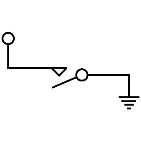 ΔΙΑΚΟΠΤΗΣ ΜΠΟΥΤΟΝ ON-OFF BLUE LED ΣΤΕΓΑΝΟΣ