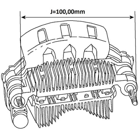 ΑΝΟΡΘΩΤΗΣ ALTERNATOR 28V A004TR5191ZT BY CARGO