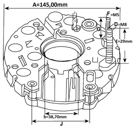 ΑΝΟΡΘΩΤΡΙΑ  ALTERNATOR 140A MOBILETRON RB-78H