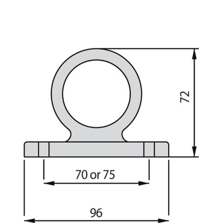 ΦΑΝΟΣ ΟΓΚΟΥ ΣΧΗΜΑΤΟΣ ΩΜΕΓΑ DASTERI