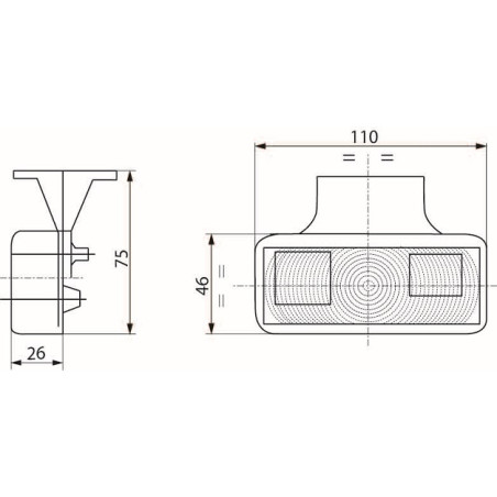 ΦΑΝΟΣ ΟΓΚΟΥ ΚΡΕΜΑΣΤΟΣ RINDER No 172