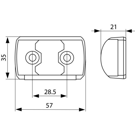 ΦΑΝΟΣ ΟΓΚΟΥ LED MINI 12V-24V