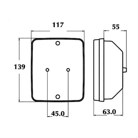 ΦΑΝΟΣ ΟΠΙΣΘΙΟΣ ΣΤΟΠ ΠΟΡΕΙΑΣ DASTERI