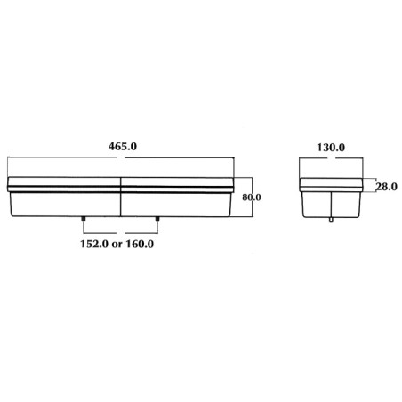 ΦΑΝΟΣ  ΟΠΙΣΘΙΟΣ ΑΡΙΣΤΕΡΟΣ 7-ΦΩΤΟΣ DASTERI  L-2031PLSR