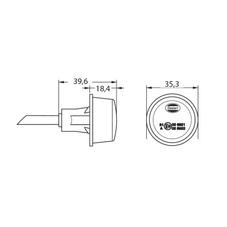 ΦΑΝΟΣ ΟΓΚΟΥ ΛΕΥΚΟΣ LED DASTERI
