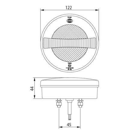 ΦΑΝΟΣ LED10-30V ΠΟΡΕΙΑΣ-ΘΥΕΛΛΗΣ-ΟΠΙΣΘΕΝ