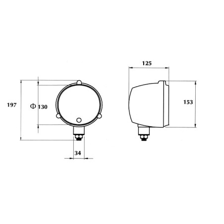 ΕΜΠΡΟΣΘΙΟ ΦΑΝΑΡΙ ΟΔΗΓΗΣΗΣ ΤΡΑΚΤΕΡ - ΜΗΧΑΝΗΜΑΤΩΝ  HL-1.001