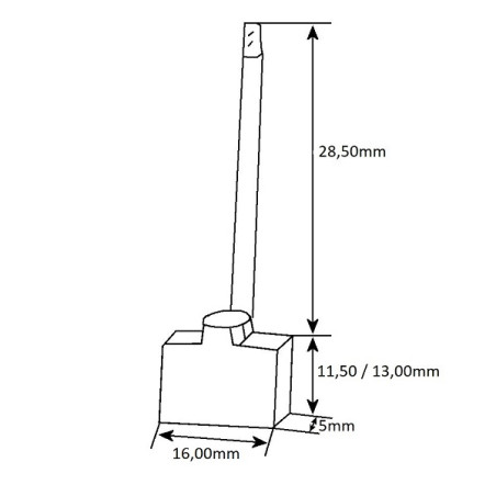 ΣΕΤ ΚΑΡΒΟΥΝΑ  ΜΙΖΑΣ ΜΕΙΩΤΗΡΑ BSX159/160