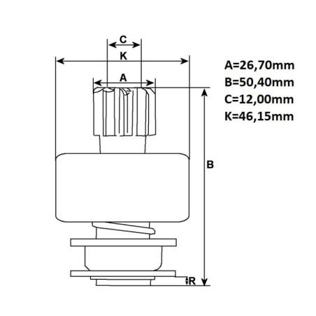 ΓΡΑΝΑΖΙ ΜΙΖΑΣ BOSCH BY CARGO  10.C137981