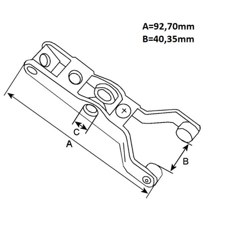 ΔΙΧΑΛΟ ΜΙΖΑΣ BOSCH BY CARGO