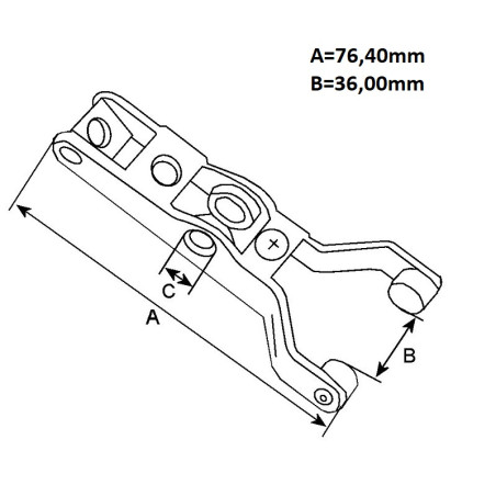 ΔΙΧΑΛΟ ΜΙΖΑΣ M8T71471ZE BY CARGO