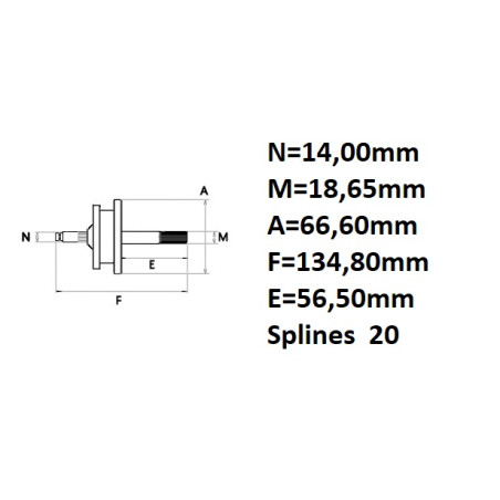 ΣΥΜΠΛΕΚΤΗΣ ΜΙΖΑΣ MITSUBISHI 12V M2T54272