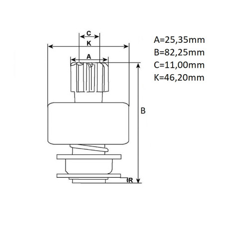 ΓΡΑΝΑΖΙ ΜΙΖΑΣ 0001121006 CARGO