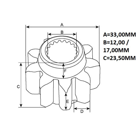 ΓΡΑΝΑΖΙ ΔΟΝΤΙ ΜΙΖΑΣ 128000-4390 WOODAUTO