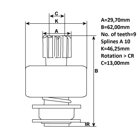 ΓΡΑΝΑΖΙ ΜΙΖΑΣ S114-100 , S114-103 HITACHI BY GAP
